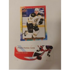 C-2 Patrice Bergeron NHL Canvas Set 2021-22 Tim Hortons UD Upper Deck 